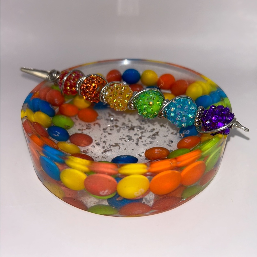 Skittle Ashtray & Clip Holder Set
